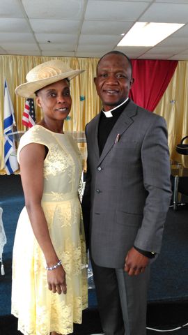 Pastor Ebenezer and wife